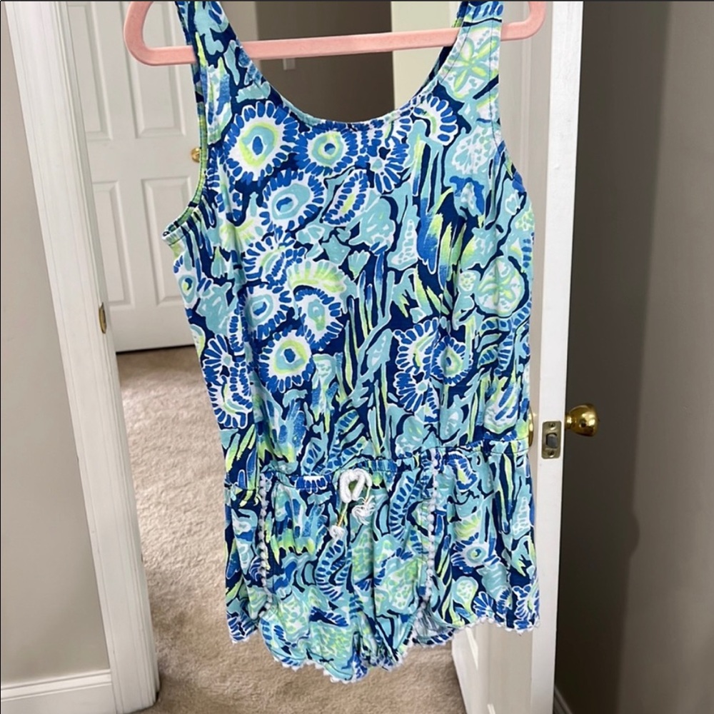 Girls size L Lilly Pulitzer romper